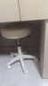 卓博凳子吧台椅升降椅美容凳滑轮凳转椅圆凳椅子BT33米白 实拍图