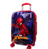 迪士尼Disney儿童可坐拉杆箱爱莎公主行李箱万向轮旅行男女童轻便登机箱 漫威蜘蛛侠-18英寸 实拍图