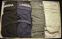 浪莎内裤男三角7A级抑菌男士舒适棉质透气三角裤4条 实拍图