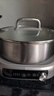 九阳（Joyoung）0涂层IH秒涮电火锅火锅专用锅电锅家用4-8人分体式可拆洗多功能电蒸锅不锈钢电煮锅6L火锅锅GN12 实拍图