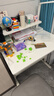 海旭成儿童学习桌简约写字桌家用办公书桌卧室写字台手摇升降桌电脑桌 实拍图