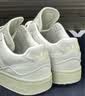 adidas「面包鞋」COURTIC经典运动板鞋男女阿迪达斯官方三叶草 浅绿/奶油白   44 实拍图