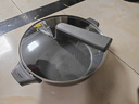 美的（Midea）钛陶电炒锅 电蒸锅 分体式电煮锅不沾多功能一体炒菜专用锅电火锅煎锅 4.3L煎饼锅HCG2818S配蒸笼 实拍图