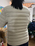 雅鹿羽绒服女轻薄短上衣2025秋冬季新款女士轻便外穿内胆保暖羽绒外套 米白色 L 【推荐100-115斤】 实拍图