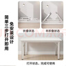 京东物流 可折叠书桌电脑桌台式学生长条桌卧室简易书桌办公桌 长80CM*宽60CM*74CM 实拍图