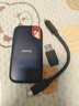 闪迪（SanDisk）2TB Type-c USB3.2 NVMe移动固态硬盘（PSSD）E61卓越版 1050MB/s三防保护 手机笔记本电脑外接SSD 实拍图