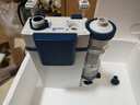 森森（SUNSUN）耀蓝鱼缸壁挂式过滤器YBF-500外置过滤桶【鱼便分离+过滤升级】6W 实拍图