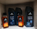阿迪达斯（adidas）男士沐浴露洗发水洗面奶三效合一 游泳去氯热情冰点舒缓套装750ml 实拍图