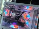 京品鹿棱镜四代PRO战隼F12棱镜PLUS积木版水冷12CM机箱风扇正反向无线拼接ARGB神光同步PWM温控制器集线 战隼F12积木四代白色正向三联包 实拍图