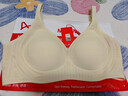 猫人10A抑菌无痕内衣女士冰丝无钢圈文胸聚拢上托防下垂性感薄胸罩L 实拍图