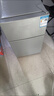 新飞冰箱小型租房用 一级能效冷 藏冷冻两用1-2人家用小冰箱 出租房双门电冰箱办公室两门 26年升级 58A118LS一级能效【高性价比】银 实拍图