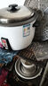 三角牌（Triangle）电饭锅家用 老式多功能便携宿舍用小容量不粘内胆电饭煲3-4人 5升加厚鼓型锅(适合4-6人) 5L 实拍图