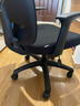 得力（deli）4900SP人体工学靠背电脑椅 舒适后仰办公椅 可升降舒棉坐垫 黑 实拍图