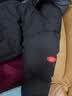 VUUG假两件羽绒棉衣宽松冬季加厚保暖连帽棉服外套男棉袄 黑色 XL 晒单实拍图