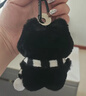 Murcia黑猫毛绒玩偶挂件钥匙扣可爱公仔包包挂饰猫咪玩具情侣礼物吱吱叫 实拍图