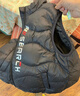 雪中飞【集合】儿童羽绒服羽绒马甲男中大童装轻薄羽绒外套女童冬季背心 黑色（图标） 170 实拍图