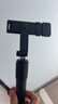 拍照迷你自拍杆一体式便携360度拍照摄影神器伸缩加长手持直播三脚架旅游外出户外拍摄 加厚碳素黑【带灯】送自拍器 实拍图