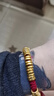 中银鑫行足金999小金圈转运珠盘缠手链古法黄金隔片文玩金 盘缠金单片0.52g 7mm（克重多退少补） 实拍图
