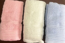 洁丽雅（Grace）毛巾A类抗菌新疆长绒棉加厚纯棉男女成人洗脸面巾3条 72*34cm/97g 实拍图
