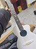 娜塔莎（NATASHA）民谣吉他太阳系小行星男女生加振电箱民谣初学者入门生日礼物 小行星38寸珍珠白 原声款 实拍图