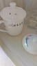 陶相惠 陶相惠景德镇陶瓷茶杯带盖骨瓷水杯喝茶杯青花瓷器办公杯子499ml 马到成功 实拍图