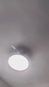 欧普照明（OPPLE）风扇灯吊扇灯24瓦LED照明低噪音餐厅卧室吊灯灯具包安装 冰风白 实拍图