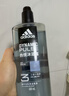 阿迪达斯（adidas）男士沐浴露洗发水洗面奶三效合一 游泳去氯保湿 冰点热情套装1.2L 实拍图