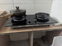 康佳（KONKA）燃气灶液化气双灶家用 5.0kW液化气70%热效铝炉头台嵌两用 可调底盘内铜火盖 JZY-KEF78（液化气） 实拍图