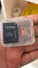 闪迪（SanDisk）128GB TF(MicroSD)内存卡 4K极速金卡A2 V30 U3行车记录仪 运动相机无人机 监控存储卡 读190MB/s 实拍图