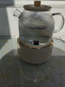 WORLD KITCHEN康宁养生壶 全玻璃恒温壶煮茶壶煮茶器1L 办公室保温壶家用花茶壶烧水壶电热水壶煮水壶送礼自用 【标准款】【24小时预约丨自动保温】 1L 实拍图