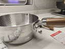 三四钢雪平锅奶锅内层316L不锈钢食品级煮面汤锅小型辅食一体成型 38124 实拍图