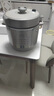九阳（Joyoung）电压力锅8L 超大容量8-10人家用智能预约带不锈钢蒸笼压炖蒸煮样样精通Y-80H20椰子灰电饭煲高压锅 实拍图