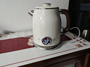美的（Midea）艺术家电热水壶烧水壶自动断电婴儿调奶 1.6L大容量 316L母婴级不锈钢恒温壶 精准控温年货 63-Q 实拍图