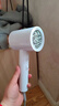 美的（Midea）1亿负离子电吹风 护发不伤发吹风机 大功率快干家用吹风筒 FJ208-极地白1800W  年会奖品 生日礼物 实拍图