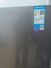 美的（Midea）182L双开门两门小户型家用客厅租房宿舍冰箱可冷藏冷冻双温小巧不占地低音运行BCD-182M 实拍图