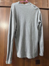 三枪（THREEGUN）秋衣秋裤男女套装加厚100%纯棉保暖内衣抗静电情侣秋冬季打底衣 深麻灰（男 半高领） 2XL 实拍图
