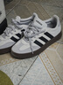 adidas「T头鞋」BARREDA板鞋德训鞋男女阿迪达斯轻运动   灰色/黑色/树脂黄   39 实拍图