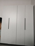 唯优衣柜家用卧室平开门柜子大衣柜轻奢简约大简易衣橱组装收纳 140CM四门主柜 实拍图