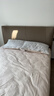 罗莱家纺全棉加厚磨毛四件套冬季纯棉被套床单被罩 灰色220*250 实拍图