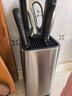 美厨（MAXCOOK）刀架刀座 菜刀收纳架厨房刀具置物架台面筷子筒沥水架子 MCZW4923 实拍图