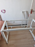 宏诚兴居洞洞板台式电脑桌家用书桌书架一体组合小户型学生学习桌子写字桌 【加厚5cm实木】白架+深胡桃2层 120*60cm【洞洞板+桌下置物】 实拍图