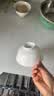 优尊陶瓷骨瓷碗家用饭碗新款轻奢好看的金边陶瓷餐具现代简约碗组合 4.5英寸高脚碗6个 实拍图