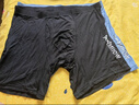 猫人运动内裤男士防磨腿加长跑步健身紧身训练速干透气五分裤2条4XL 实拍图