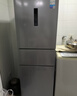 美的（Midea）220L三门冰箱灰色租房家用客厅宿舍小型冰箱三开门三温低耗省电低音运行BCD-220TM 实拍图