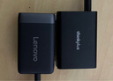 联想（Lenovo）65W氮化镓三口适配器CC线套装 接口2C1A 100W双C充电线 支持笔记本充电 兼容多种充电协议 风暴灰 实拍图