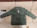京东京造羽绒服男鸭绒加厚防寒装面包服防泼水冬季外套短款新年 橄榄绿2XL 实拍图