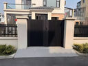 铝合金大门别墅庭院门铝艺中式自建房院子门小区入户门电动双开门 中式铝艺大门 实拍图