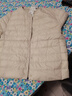 优衣库女装高级轻型羽绒便携式茄克/轻暖便携排骨羽绒478575 478575/30浅米色 2XL 实拍图