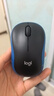 罗技（Logitech）M185鼠标 无线鼠标 办公鼠标 对称鼠标 黑色蓝边 带无线2.4G接收器 实拍图