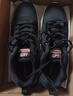安踏女鞋运动鞋女春冬新款网面跑步鞋软底皮面保暖防水休闲鞋黑色女鞋 【店长推荐春季新款-软底女鞋】黑色 36 (5.5) 实拍图